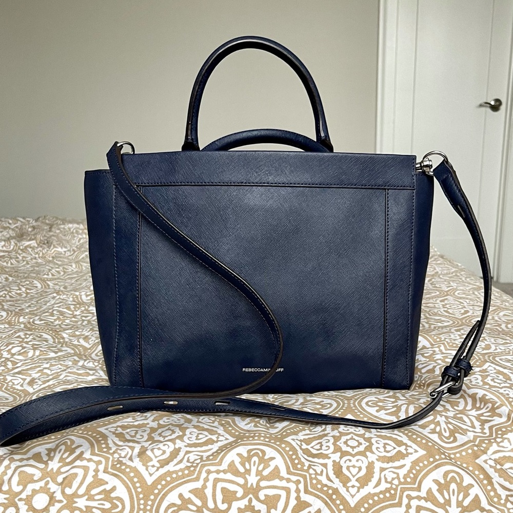 Rebecca minkoff satchel in navy